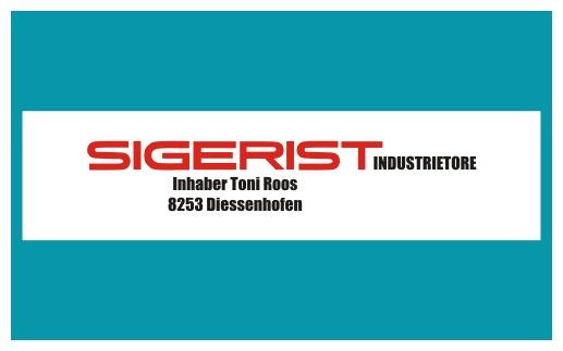 Diessenhofen 2012, Sigerist Industrietore 2015, Toni Roos